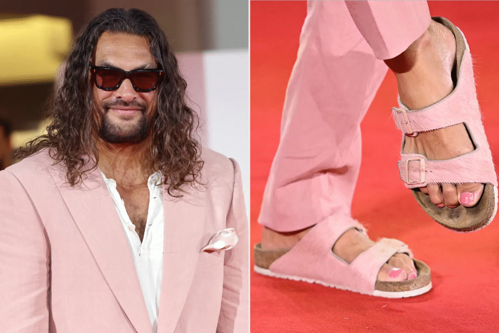 Джейсон Момоа з педикюром підкорив червону доріжку у Венеції