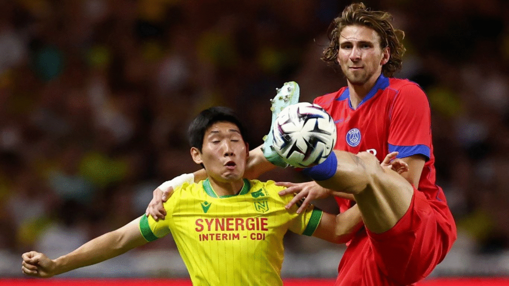 ПСЖ та Ліга 1 привітали Забарного з дебютним голом у Франції