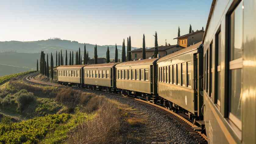 Siena Express: новий туристичний поїзд «у душу Тоскани»