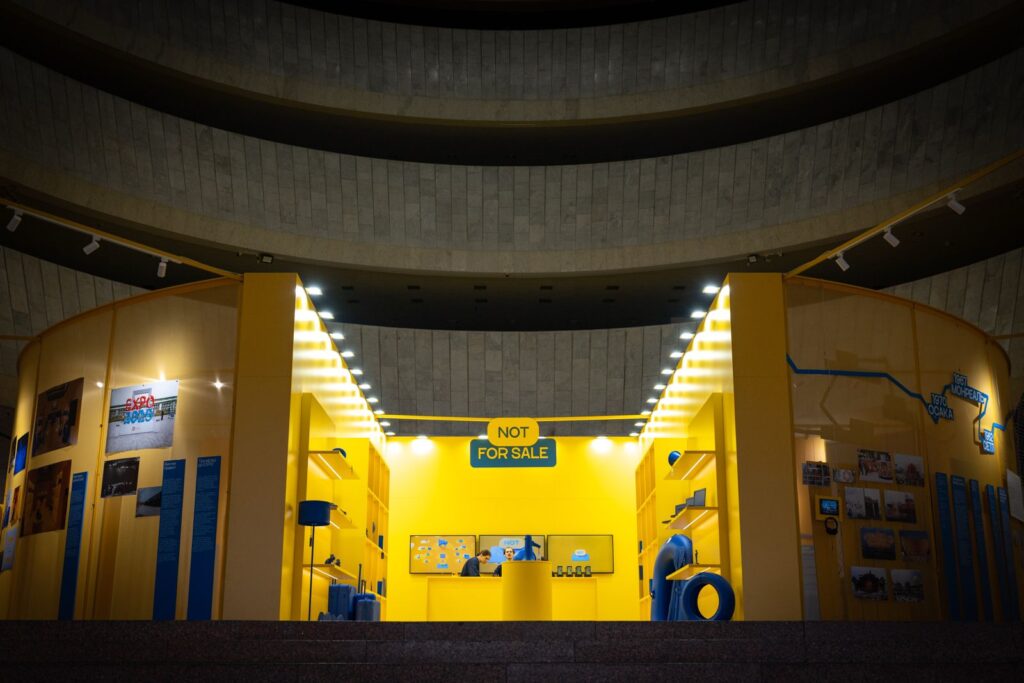 Павільйон «Not For Sale» у Український Дім: виставка української участі на EXPO 2025