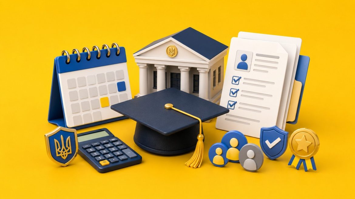Вступ до університету 2026 в Україні: коли подавати заяви, як працює НМТ, електронний кабінет, пріоритети, бюджет, контракт і що мають перевірити батьки.