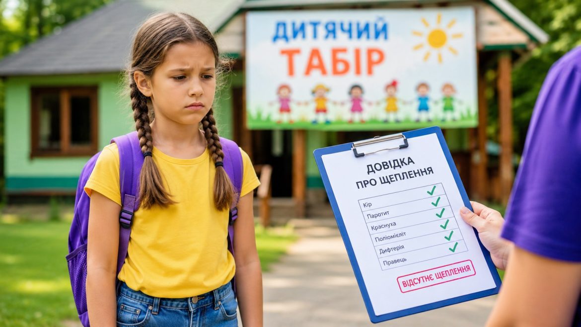 Відмова табору через відсутність щеплень або медичної довідки: вимоги форми 079/о, медичні протипоказання, документи, алгоритм дій і захист прав дитини.