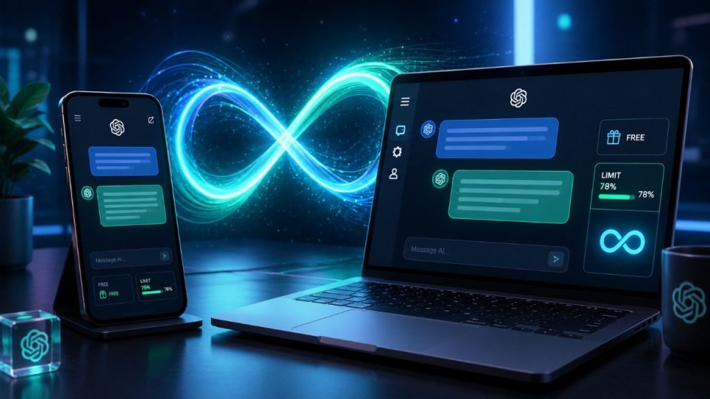 ChatGPT без підписки став майже безлімітним: які обмеження OpenAI залишила