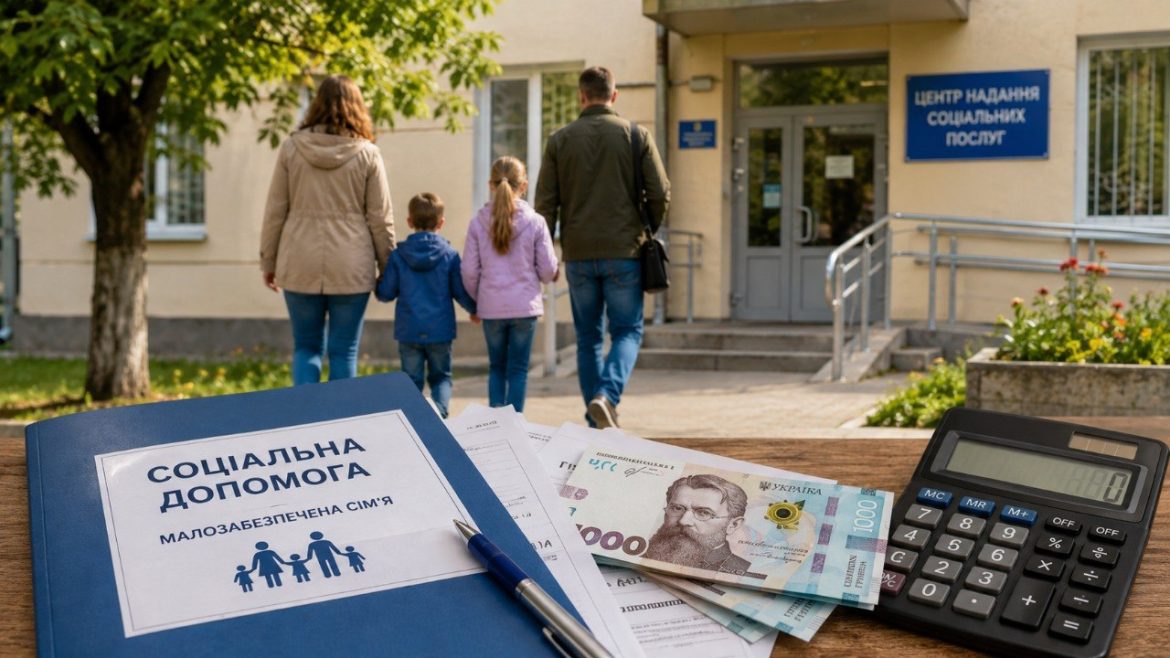 Допомога малозабезпеченій сім’ї у 2026 році: які доходи враховує Пенсійний фонд, які виплати не включають до розрахунку та за який період перевіряють фінансовий стан родини під час звернення.