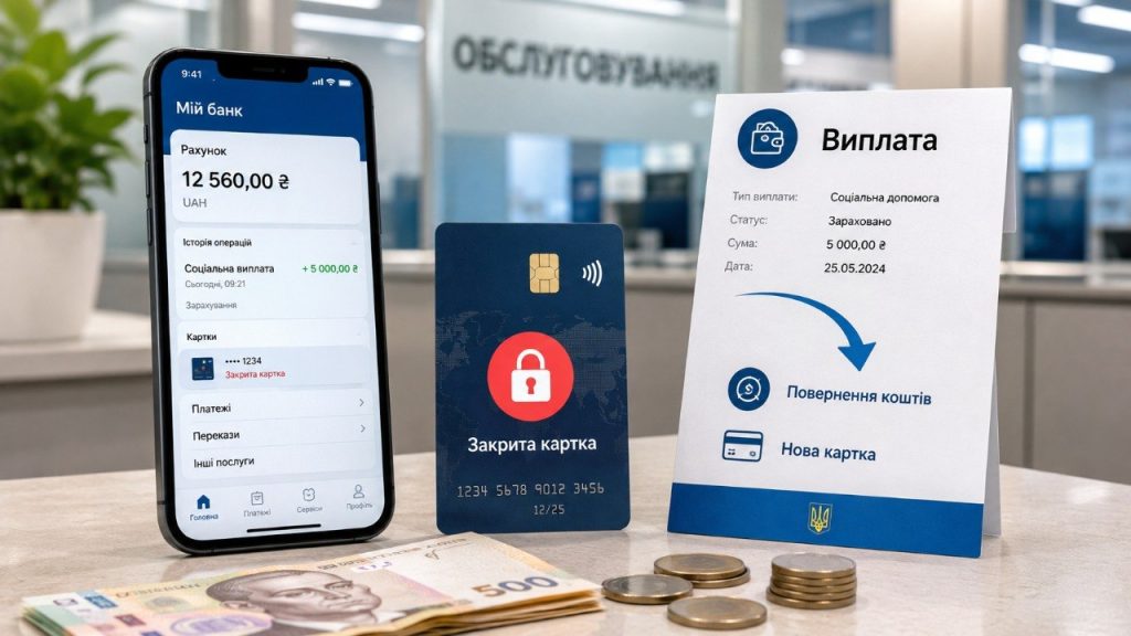 Соціальну виплату зарахували на закриту картку: де шукати гроші та як змінити реквізити