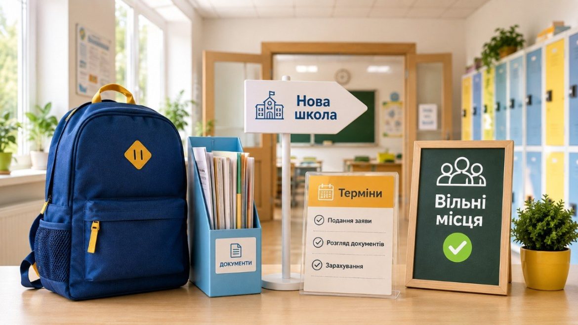 Переведення дитини до іншої школи перед 1 вересня: які документи подати, як перевірити вільні місця, скільки триває розгляд заяви та коли заклад може законно відмовити у зарахуванні. Що знати батькам