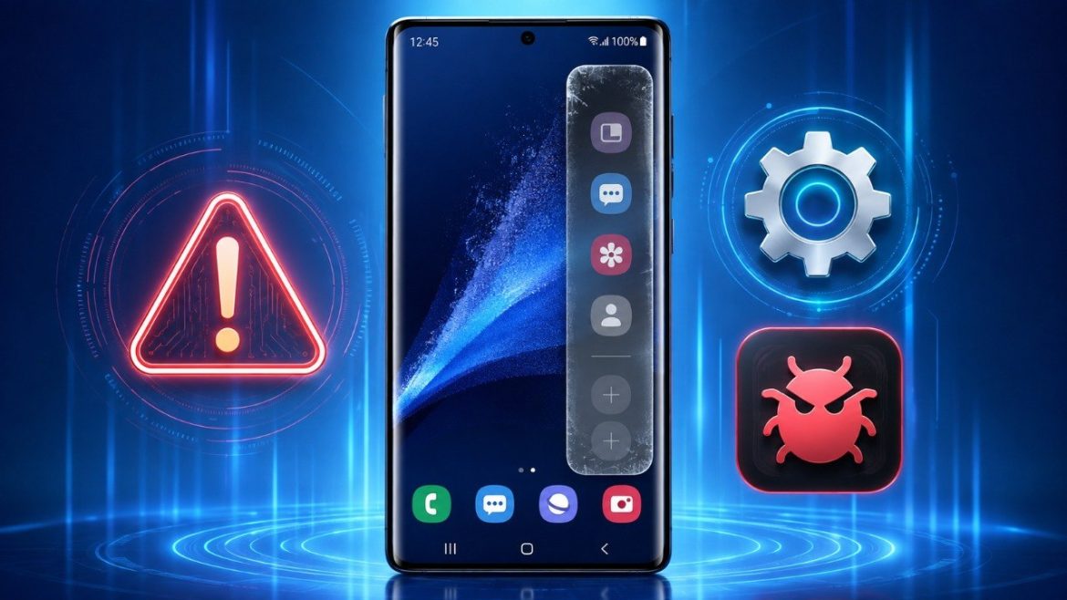 Samsung підтвердила збій Edge Panel у Galaxy через One Hand Operation+. Пояснюємо причину, тимчасові рішення, як перевірити Good Lock і що робити до виходу оновлення без скидання телефона в Україні.