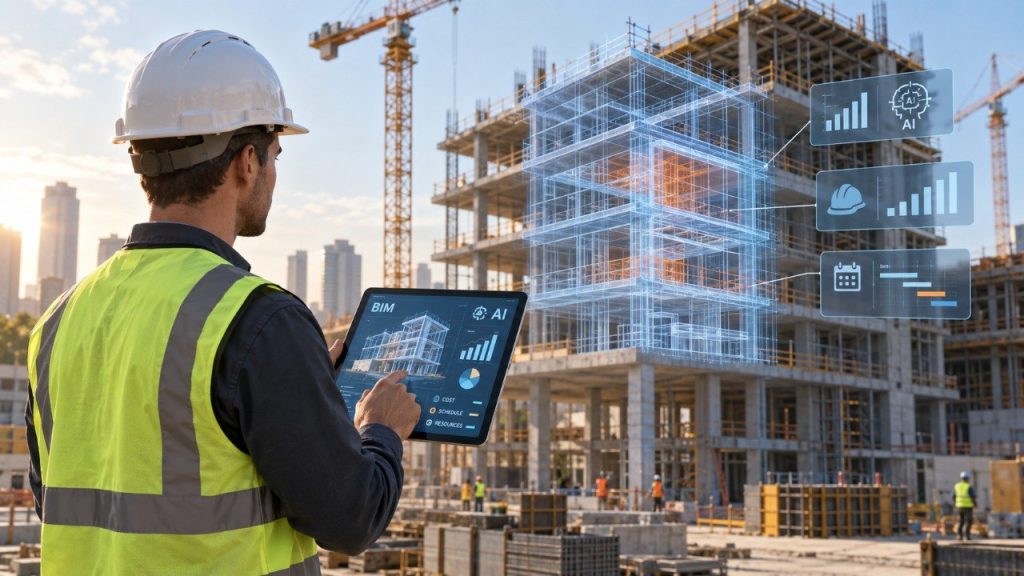 Як штучний інтелект заходить на будмайданчики: кошториси, BIM, контроль дефектів та безпека робіт