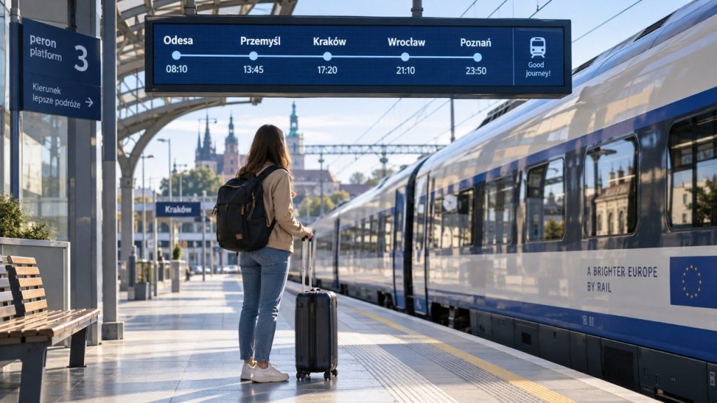 Потяг Запоріжжя — Відень у 2026 році: як їхати через Мукачево та Будапешт
