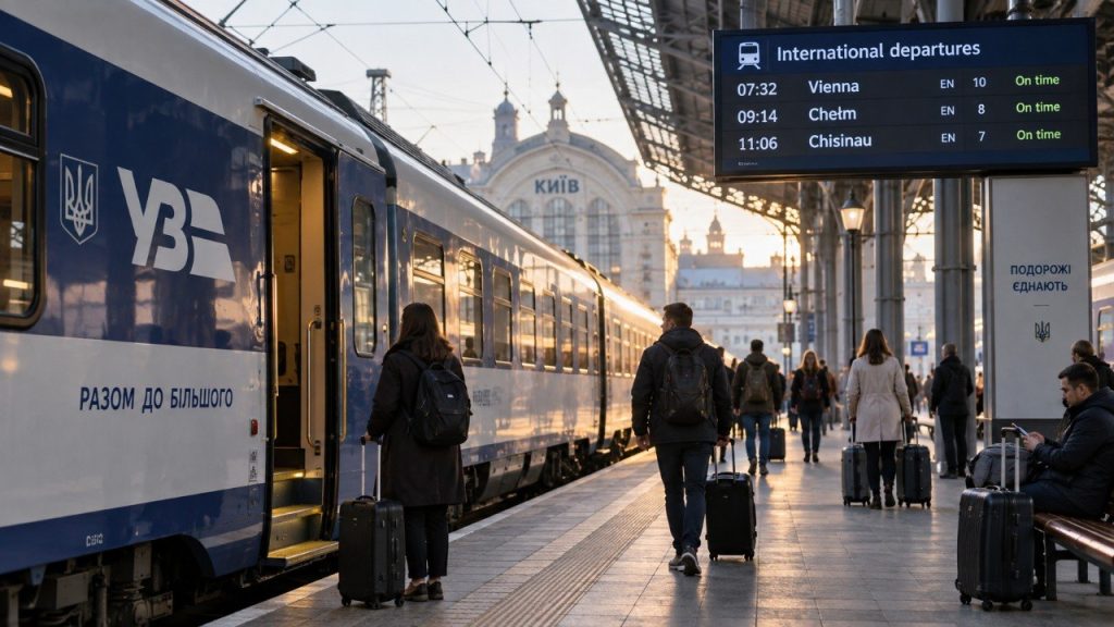 Як доїхати потягом Київ — Жиліна у 2026 році: через Чоп, Кошице та Попрад