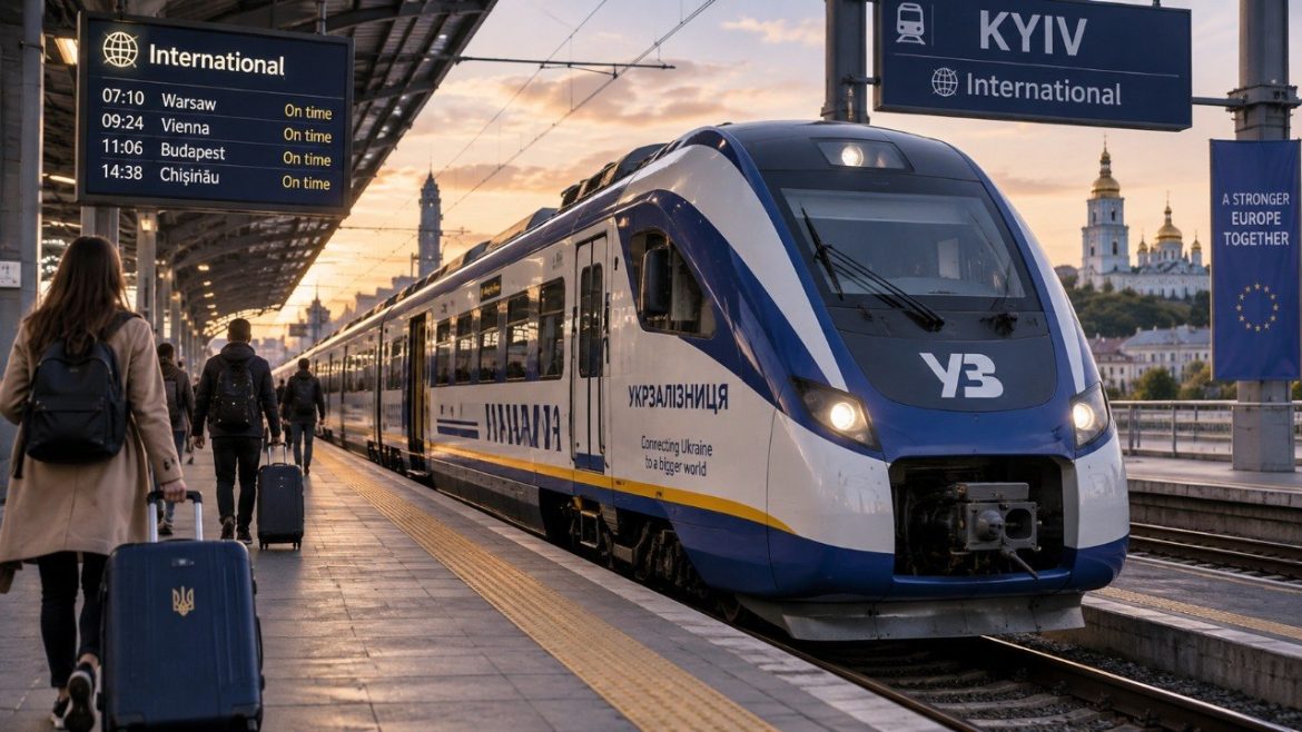 Як доїхати потягом Київ — Жиліна у 2026 році: маршрут через Чоп, Кошице та Попрад, точний розклад, час пересадки, прямі вагони, тривалість поїздки та де офіційно придбати квитки онлайн.