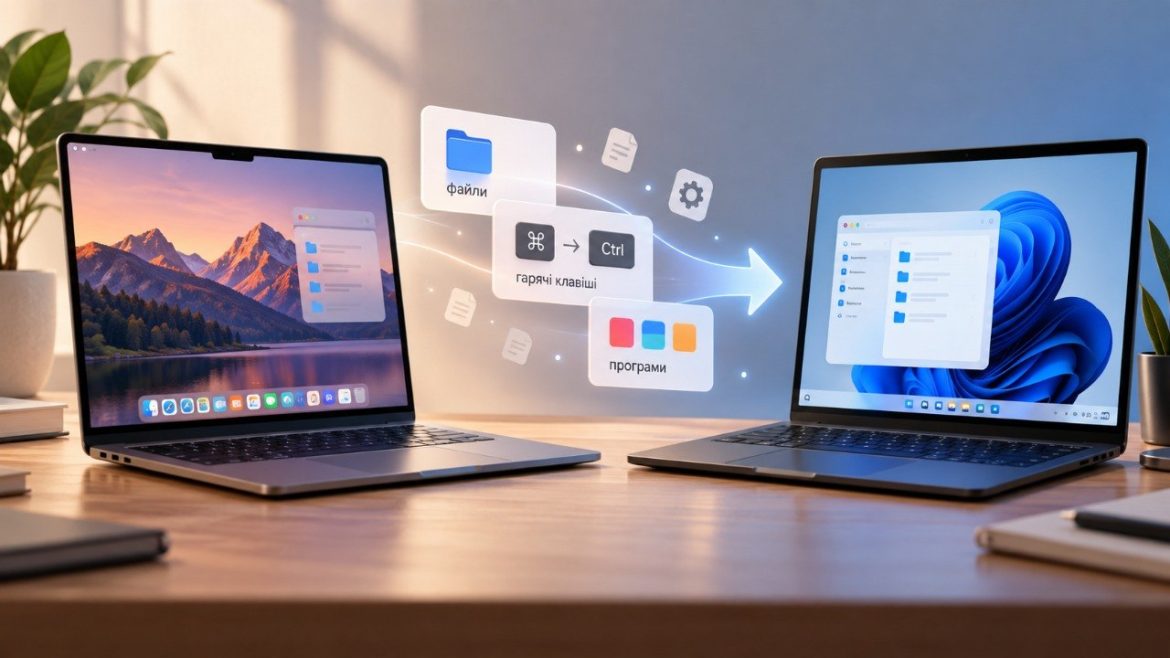 Перехід з macOS на Windows: що зміниться у стабільності, приватності, безпеці, програмах і роботі між пристроями. Пояснюємо ключові відмінності перед купівлею нового ПК з Windows 11 у 2026 році нині.