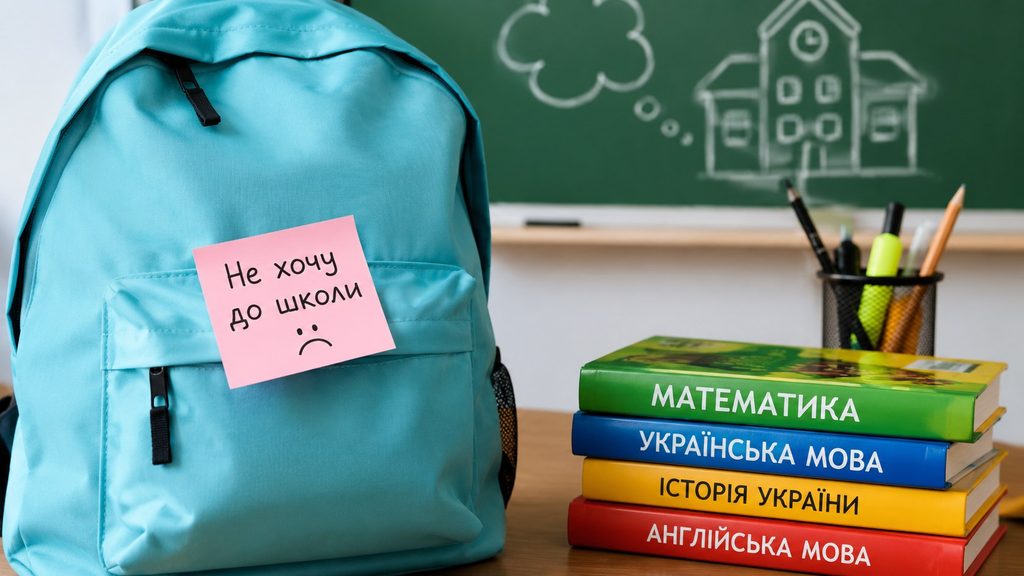 Дитина відмовляється йти до школи після канікул: коли це вже шкільна тривожність, а не адаптація