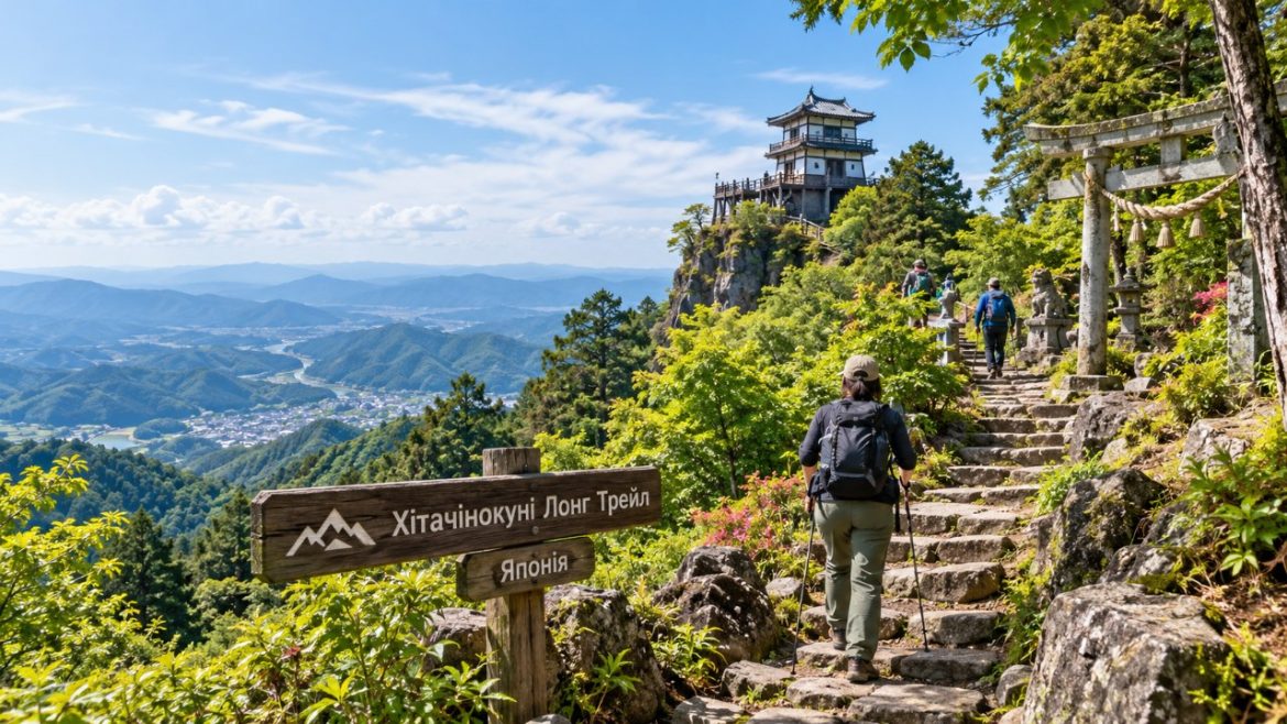 У Японії повністю відкрили Hitachinokuni Long Trail — кільцевий маршрут приблизно на 350 км через шість міст і селищ префектури Ібаракі, з горами, водоспадами, пляжами та історичними місцями Японії.