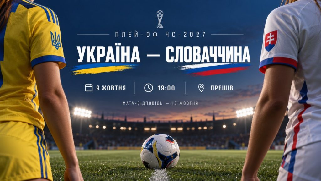 Жіноча збірна України стартує у плей-оф ЧС-2027: суперник, час матчу та склад